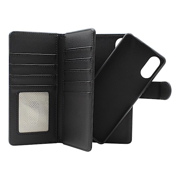 Skimblocker Sony Xperia 10 VI 5G XL Magnet Plånboksfodral Svart
