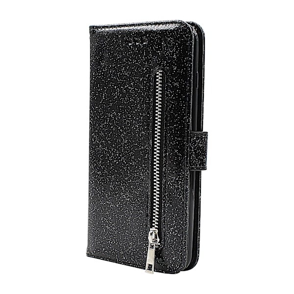Standcase Glitter Wallet iPhone 7 Plus / 8 Plus Silver