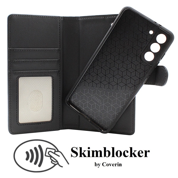 Skimblocker Samsung Galaxy S21 5G Magnet Plånboksfodral