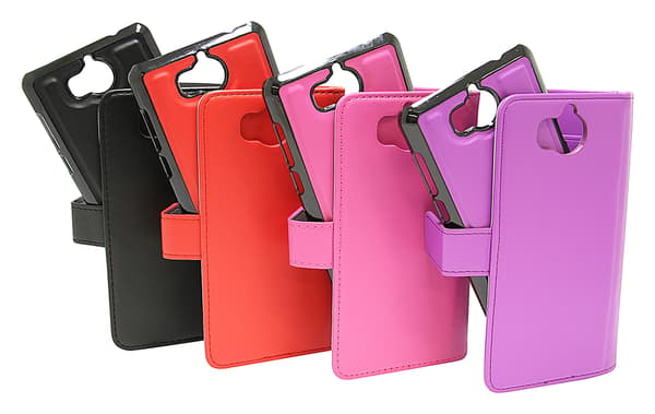 Magnet Wallet Huawei Y6 2017 (MYA-L41) Röd