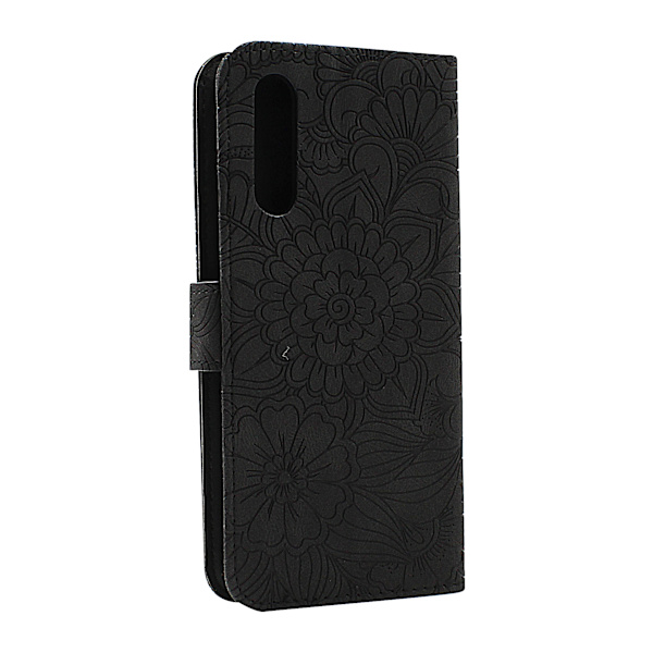 Flower Standcase Wallet Sony Xperia 10 IV 5G (XQ-CC54) Ljusrosa