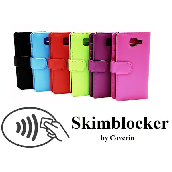 Skimblocker Plånboksfodral Samsung Galaxy A3 2016 (A310F) Lila