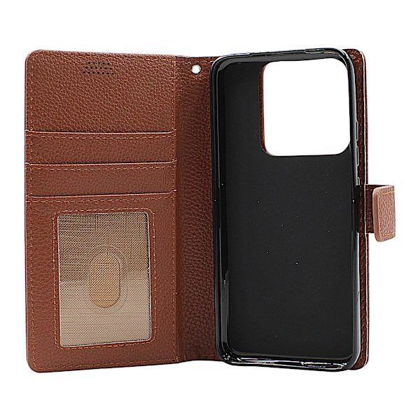 New Standcase Wallet Xiaomi 14 5G Ljusblå