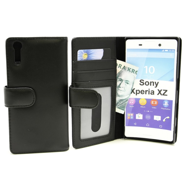 Skimblocker Plånboksfodral Sony Xperia XZ/XZs (F8331/G8231) Lila