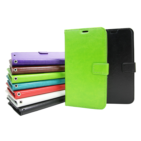 Crazy Horse Wallet Samsung Galaxy A41 Röd