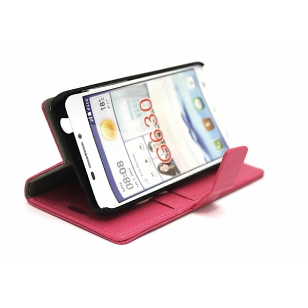 Standcase wallet Huawei Ascend G630 Hotpink