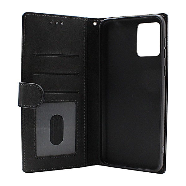 Zipper Standcase Wallet Motorola Moto E13 Röd