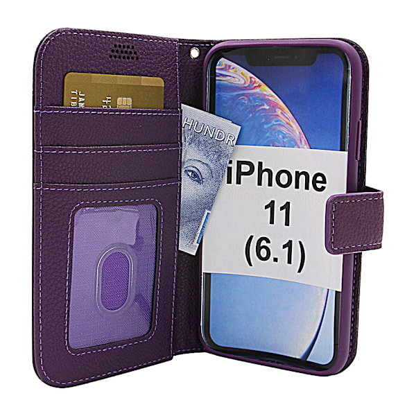 New Standcase Wallet iPhone 11 (6.1) Lila