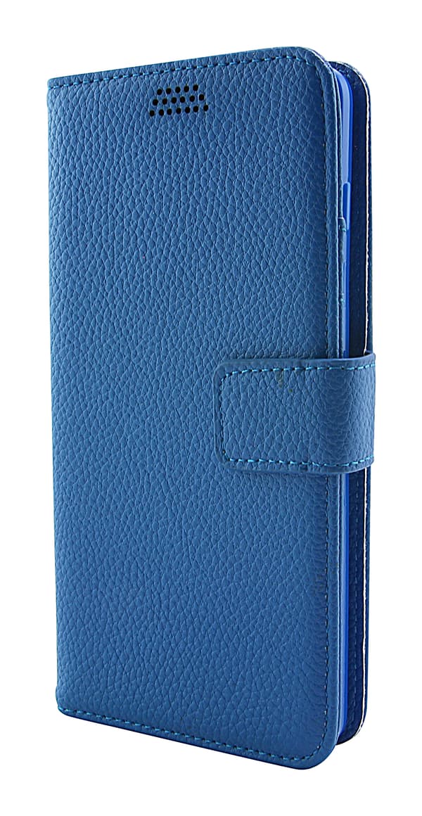 New Standcase Wallet Huawei Y6 II Compact (LYO-L21) Blå