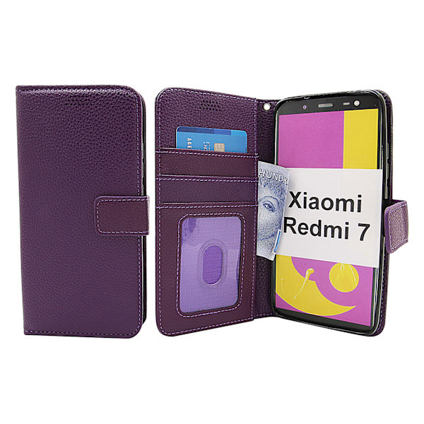 New Standcase Wallet Xiaomi Redmi 7 Lila