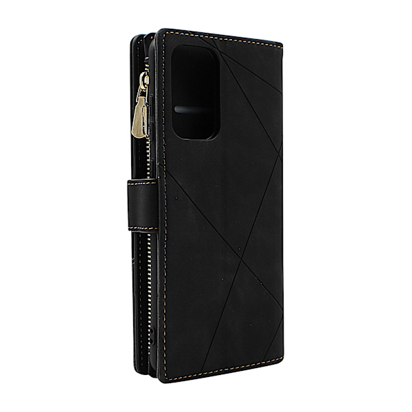 XL Standcase Lyxfodral Samsung Galaxy A72 (SM-A725F/DS) Svart