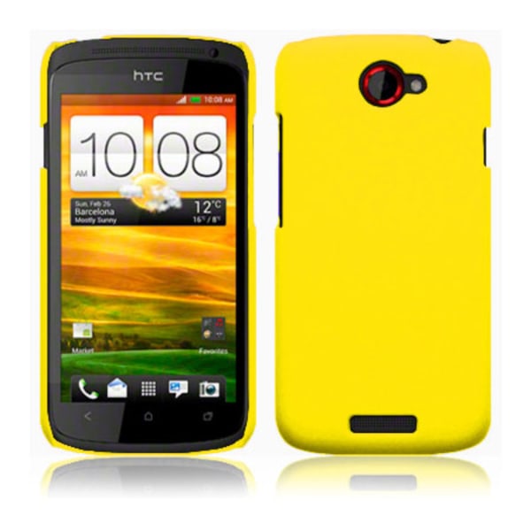 Hardcase skal HTC One S Gul