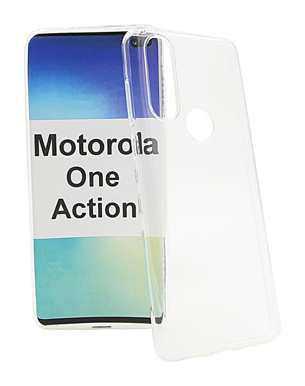 Ultra Thin TPU Skal Motorola One Action
