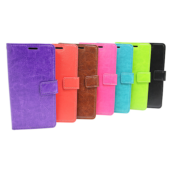 Crazy Horse Wallet Samsung Galaxy A8 2018 (A530FD) Turkos