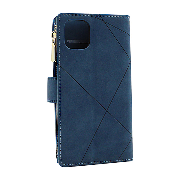 XL Standcase Lyxfodral iPhone 11 & iPhone XR Marinblå
