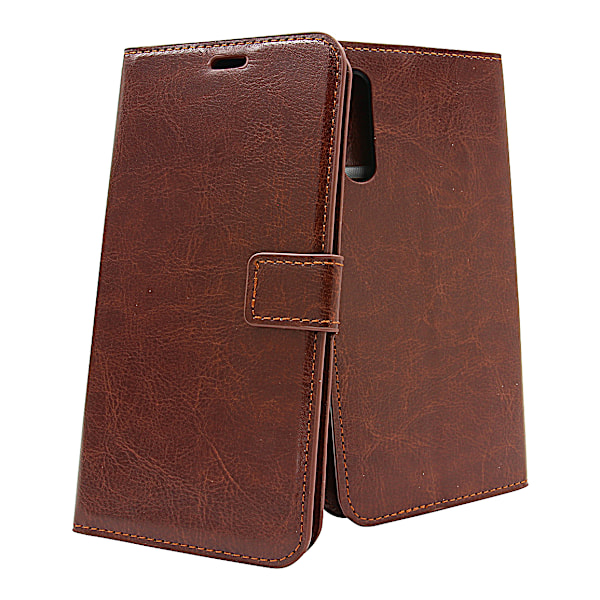Crazy Horse Wallet Samsung Galaxy A50 (A505FN/DS) Brun