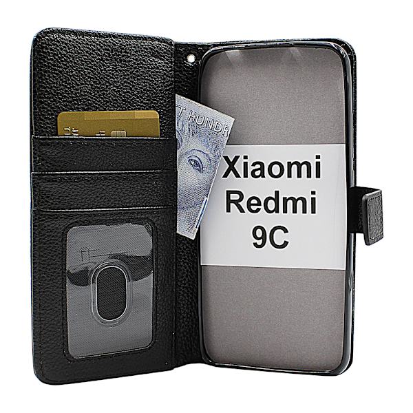 New Standcase Wallet Xiaomi Redmi 9C Ljusblå