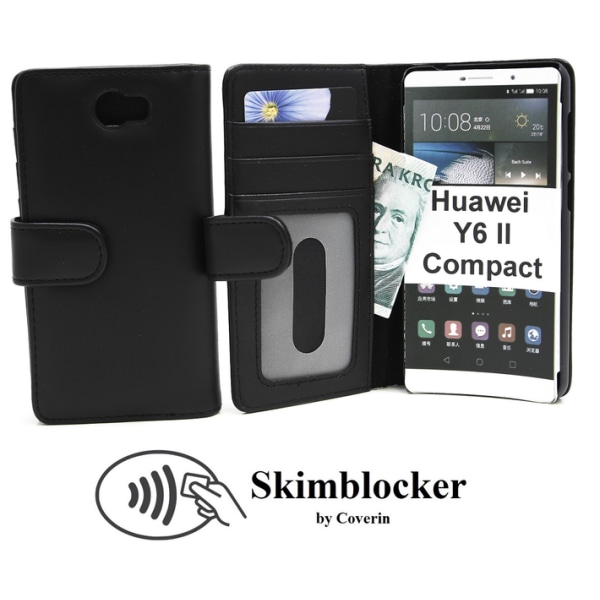 Skimblocker Plånboksfodral Huawei Y6 II Compact (LYO-L21)