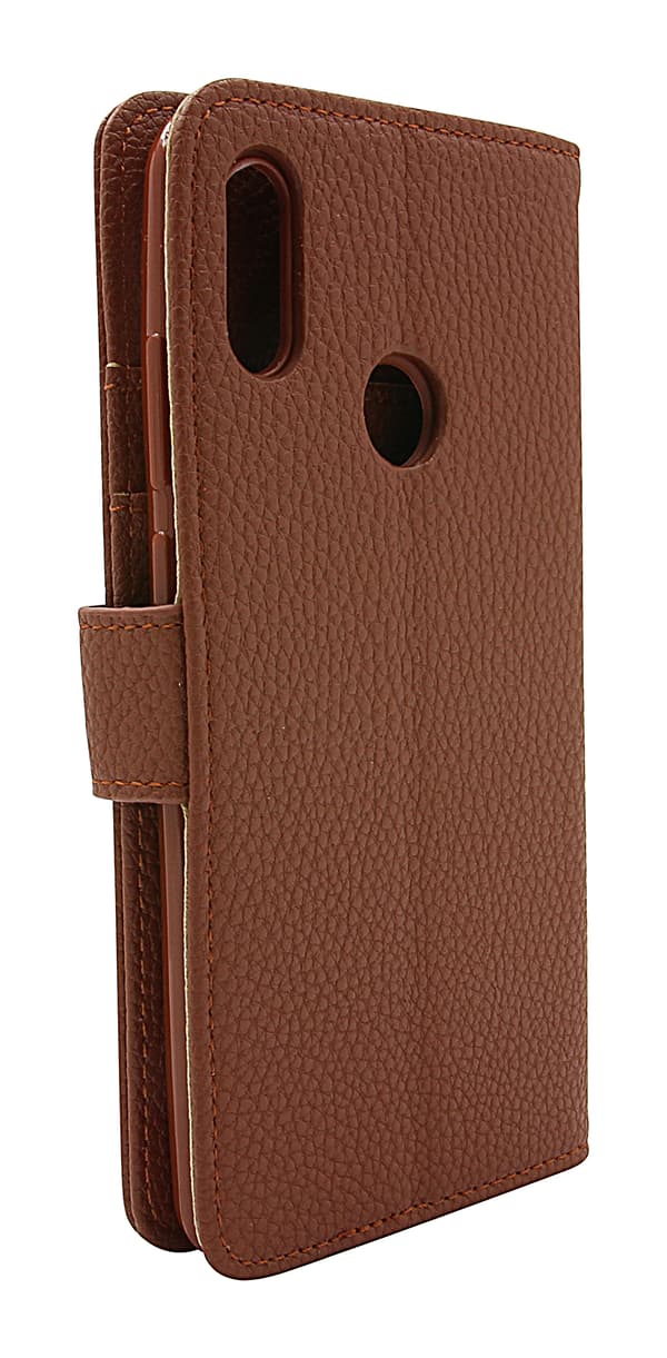New Standcase Wallet Huawei Y6s Brun