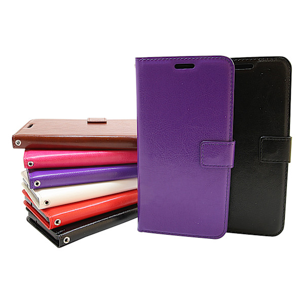 Crazy Horse Wallet Samsung Galaxy A7 2018 (A750FN/DS) Svart