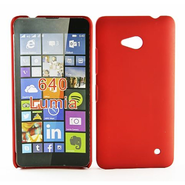 Hardcase skal Microsoft Lumia 640 LTE Röd