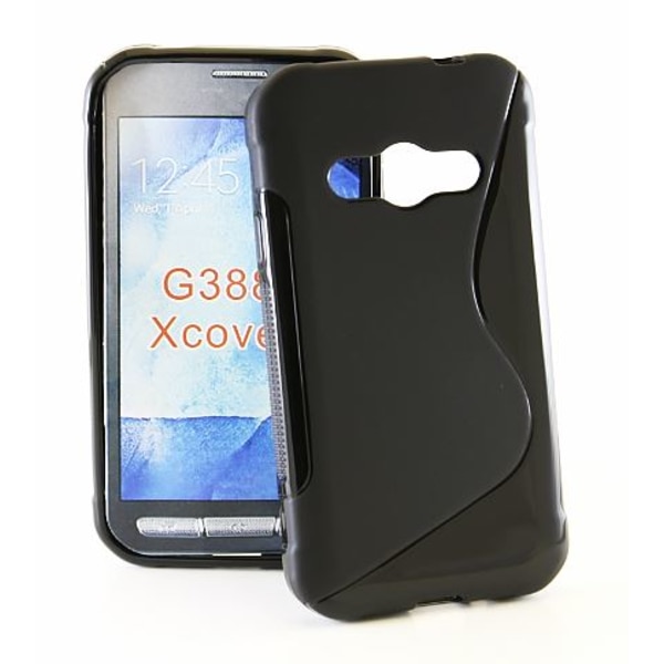S-Line skal Samsung Galaxy Xcover 3 (SM-G388F) Svart