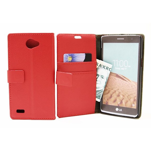 Standcase Wallet LG L Bello II (X150) Röd
