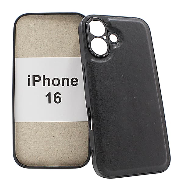 Magnetskal iPhone 16 Mörkröd