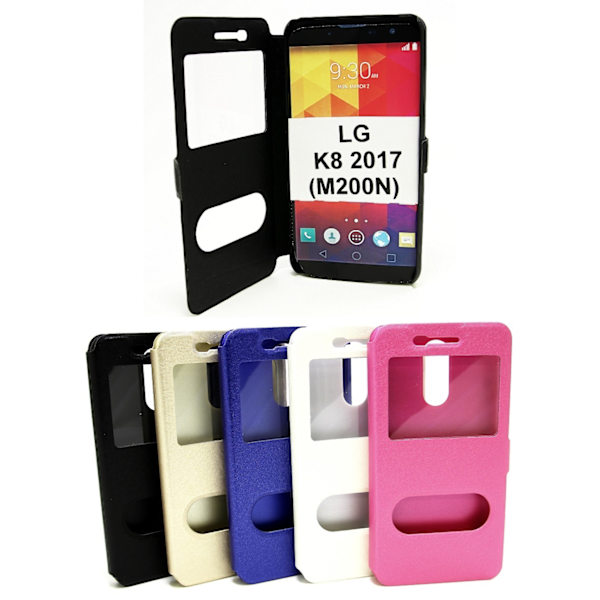 Flipcase LG K8 2017 (M200N) Blå