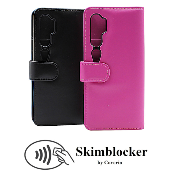 Skimblocker Plånboksfodral Xiaomi Mi Note 10 / Note 10 Pro Svart