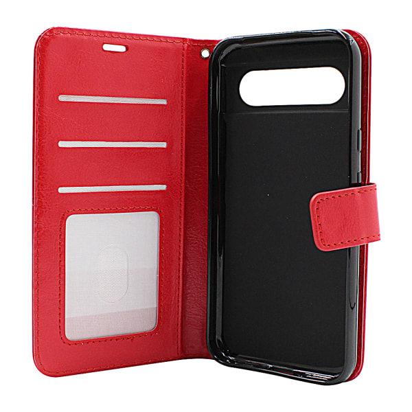 Crazy Horse Wallet Google Pixel 8a 5G Grön