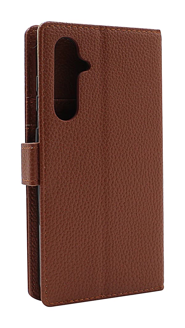 New Standcase Wallet Samsung Galaxy S23 FE 5G Ljusblå