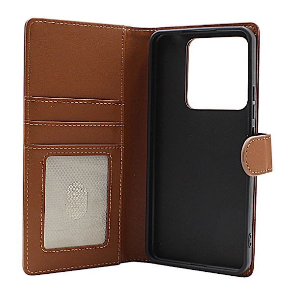 Skimblocker Xiaomi Redmi Note 14 5G Plånboksfodral Brun