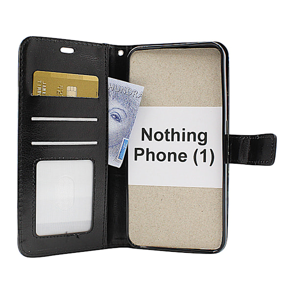 Crazy Horse Wallet Nothing Phone (1) Brun