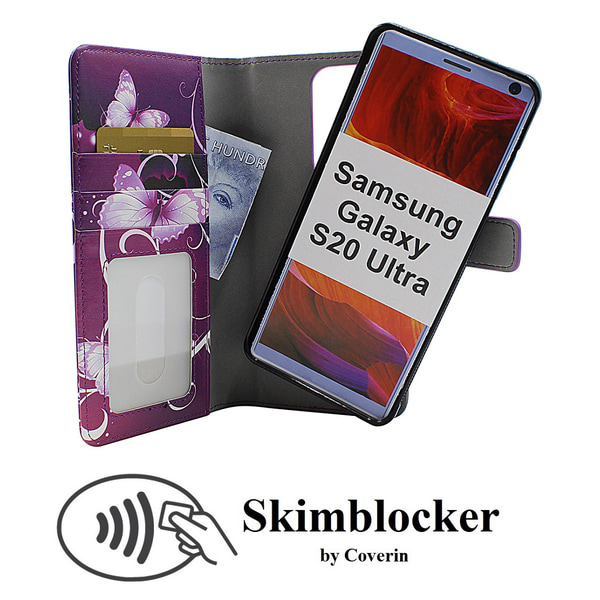 Skimblocker Magnet Designwallet Samsung Galaxy S20 Ultra