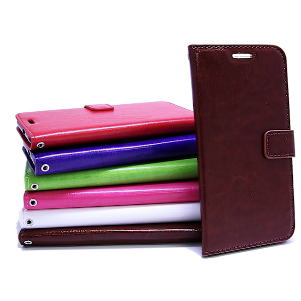 Crazy Horse Wallet Huawei Honor 9 (STF-L09) Lila