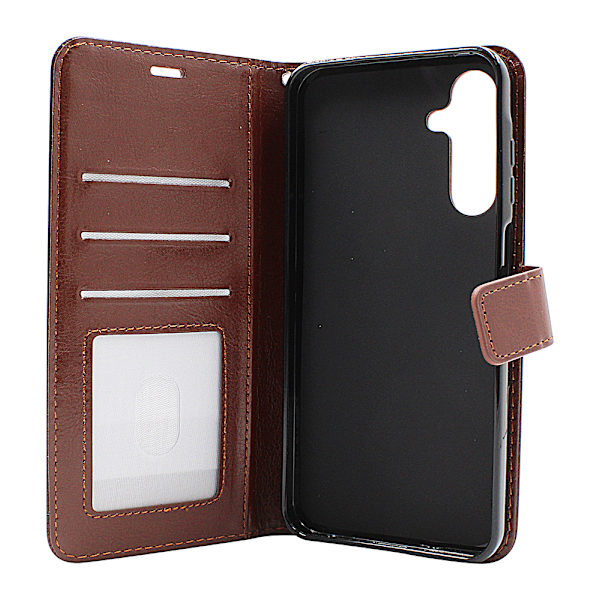 Crazy Horse Wallet Samsung Galaxy A25 5G (SM-A256B/DS) Röd