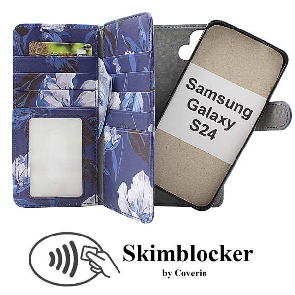 Skimblocker XL Magnet Designwallet Samsung Galaxy S24 5G