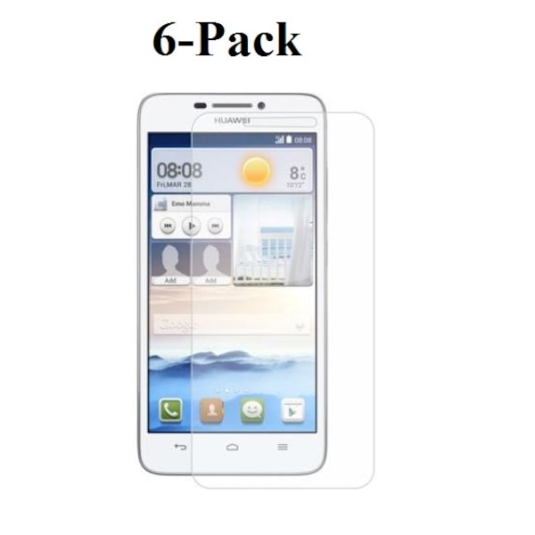 6-Pack Skärmskydd Huawei Ascend G630