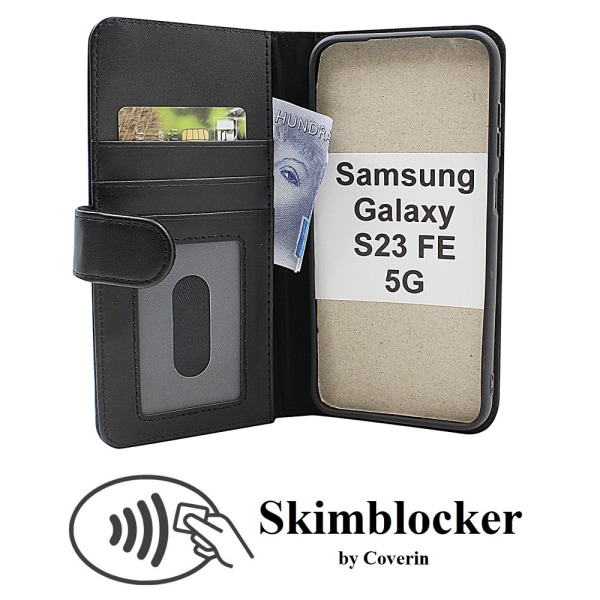 Skimblocker Plånboksfodral Samsung Galaxy S23 FE 5G