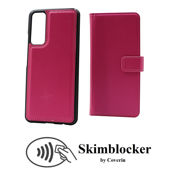 Skimblocker Magnet Fodral Huawei P Smart 2021 Svart