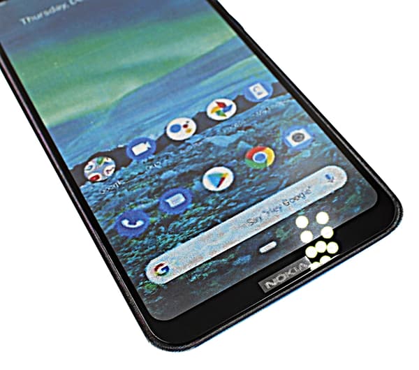Full Frame Glas skydd Nokia 2.3 (Svart)