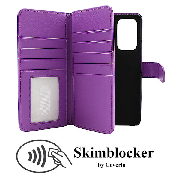 Skimblocker XL Magnet Fodral Samsung Galaxy A53 5G (A536B) Lila