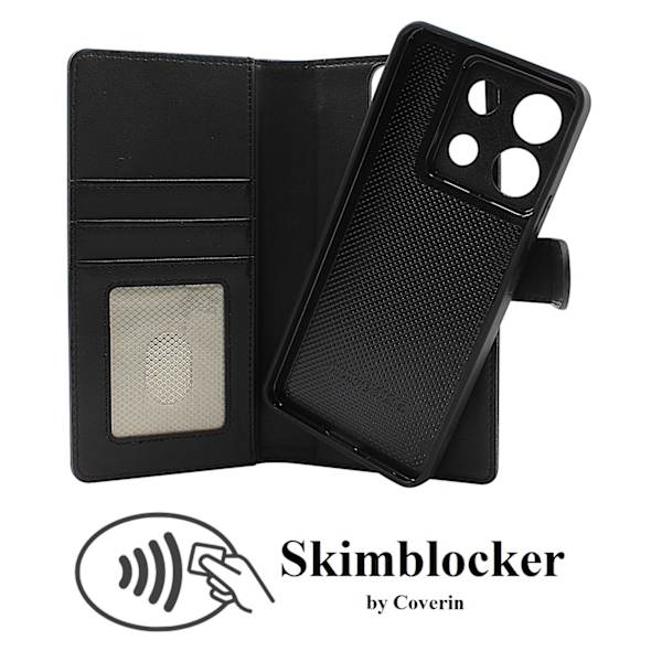 Skimblocker Xiaomi Redmi Note 13 Pro 5G Magnet Plånbok