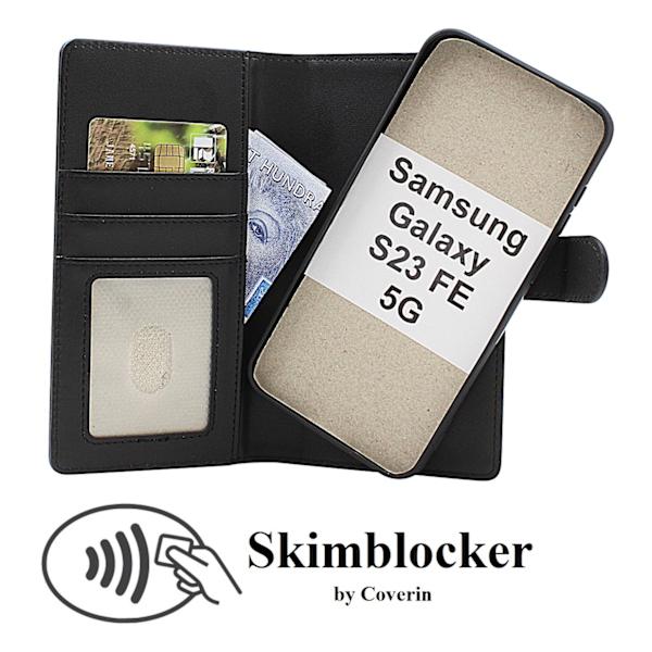 Skimblocker Samsung Galaxy S23 FE 5G Magnet Plånboksfodral