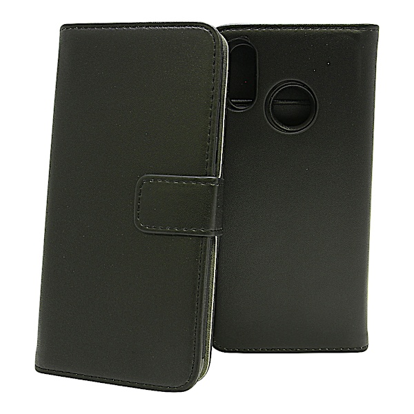 Skimblocker Magnet Wallet Huawei P20 Lite Svart