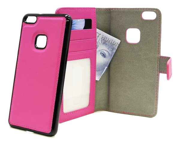 Magnet Wallet Huawei P10 Lite Hotpink