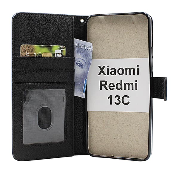 New Standcase Wallet Xiaomi Redmi 13C Lila