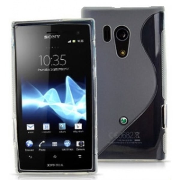 S-line skal Sony Xperia Acro S (LT26w) Gråfrostad