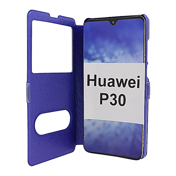 Flipcase Huawei P30 Blå